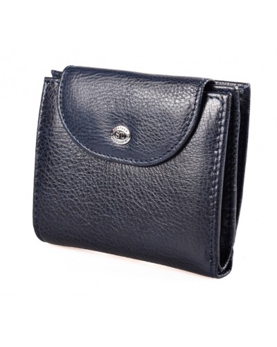 Жіночий шкіряний гаманець ST 410 Blue