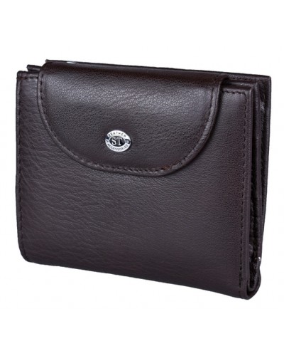 Жіночий шкіряний гаманець ST 410 Brown