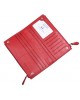 Жіночий шкіряний гаманець ST 420 червоний