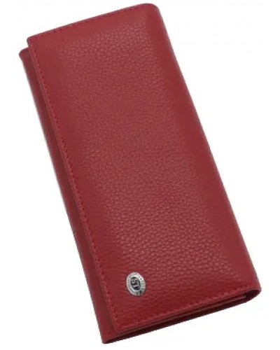 Жіночий шкіряний гаманець ST 501 червоний