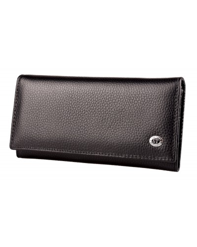 Жіночий шкіряний гаманець ST 634 Black