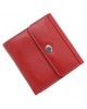 Жіночий шкіряний гаманець на магніті ST 209-1 червоний