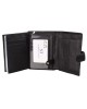 Чоловічий шкіряний гаманець правник ST 101 Black