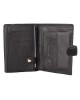 Чоловічий шкіряний гаманець правник ST 101 Black