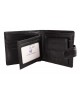 Чоловічий шкіряний гаманець ST 3 Black