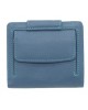 Жіночий шкіряний гаманець на магніті ST 415-1 синій