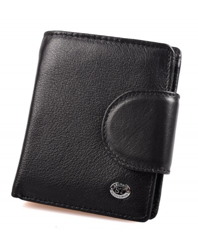 Жіночий шкіряний гаманець ST 415 Black