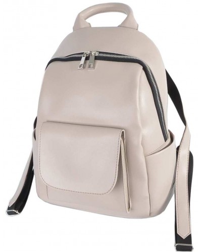 Жіночий рюкзак 675 бежевий