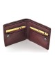 Чоловічий шкіряний гаманець TAILIAN T116 Crimson